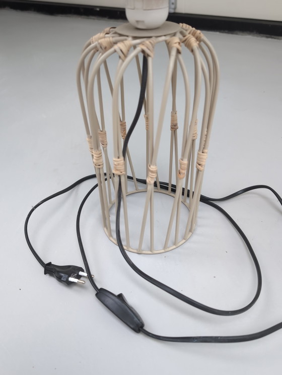 Image 1 of Wire steel table lamp