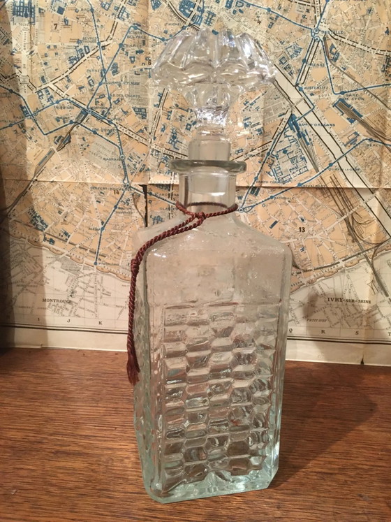 Whiskykaraffe 70er Jahre – Gläser & Karaffe, Kristall, Glas, Vintage (photo 2 of 7)