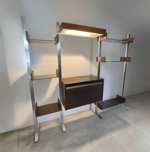 Michel Ducaroy per Ligne Roset — Sistema di pareti modulari ML80, Francia, anni '70