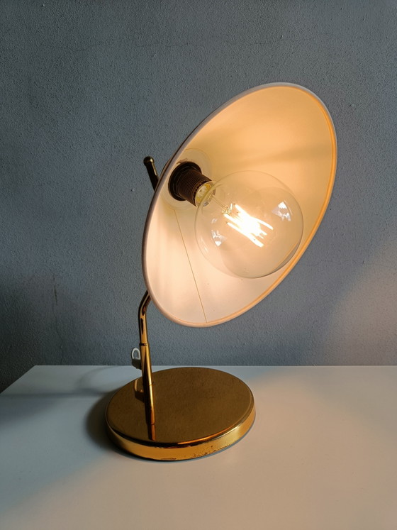 Image 1 of Lámpara de mesa Aneta de latón – diseño posmoderno escandinavo, década de 1980