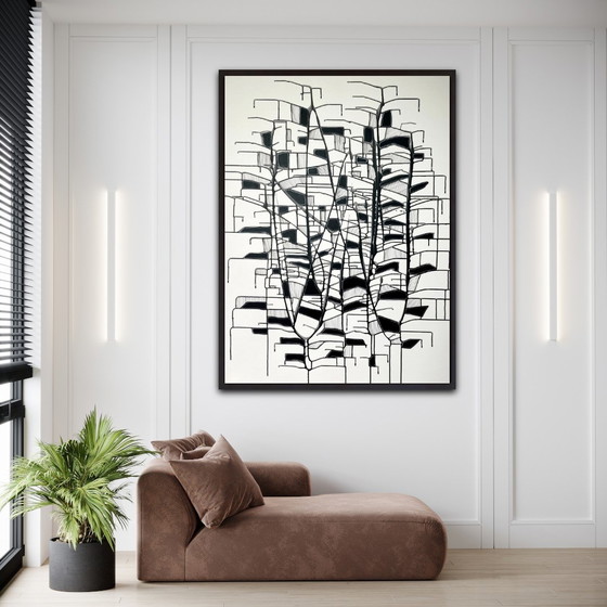 Image 1 of Natia Antadze Composition abstraite XXL