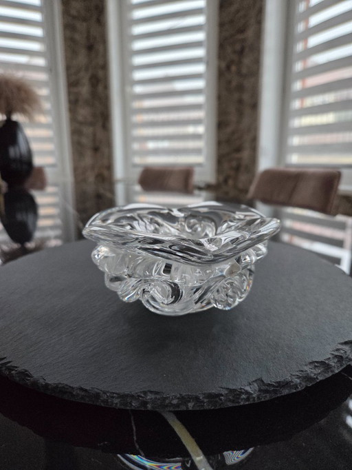 Baccarat Kristall-Aschenbecher oder Schmuckschale, Modell ALADIN.