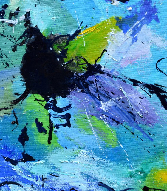 Azure – Paintings & Drawings, Canvas (photo 3 of 5)