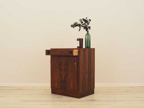 Danish Rosewood Chest of Drawers with Lockable Cabinet, 1960s, Storage cabinet, Brown (photo 5 of 17)