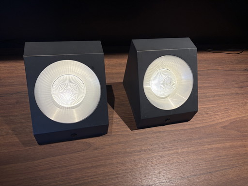 4 lampade da parete vintage Raak anni '60 (modello C 1587)