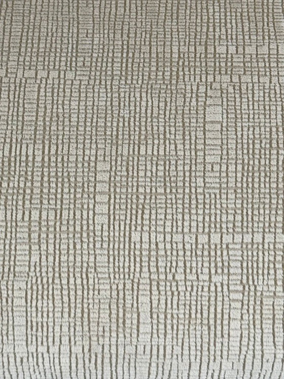 Image 1 of JL Møllers, ensemble de 4 chaises de salle à manger, modèle '83', teck, laine, années 1960, Danemark (4)