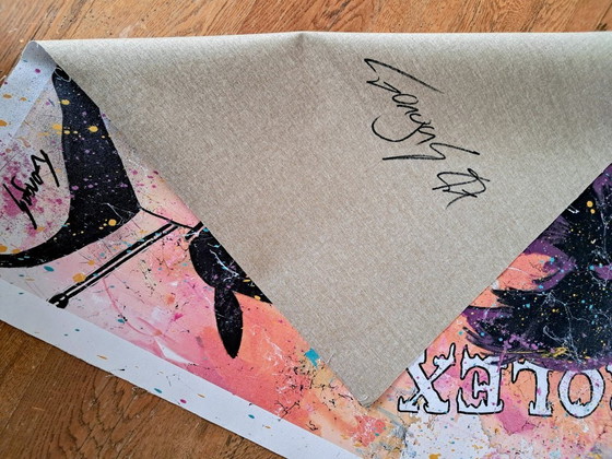 Image 1 of GONGAS - Audrey Hepburn - Kunstenaarsdoek