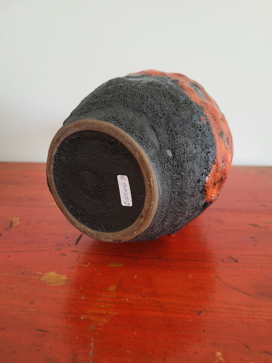 Image 1 of Rare Vintage Marei 4100 Vase – Fat Lava – 1970s – Brutalist