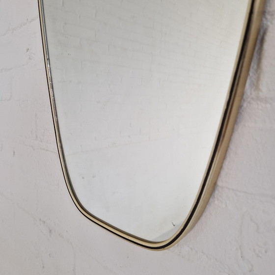 Image 1 of Specchio dorato vintage, anni '70