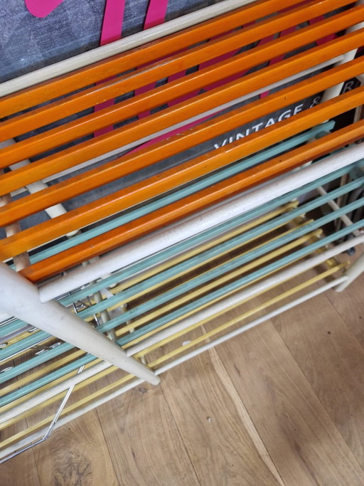 Vintage stokken kast
