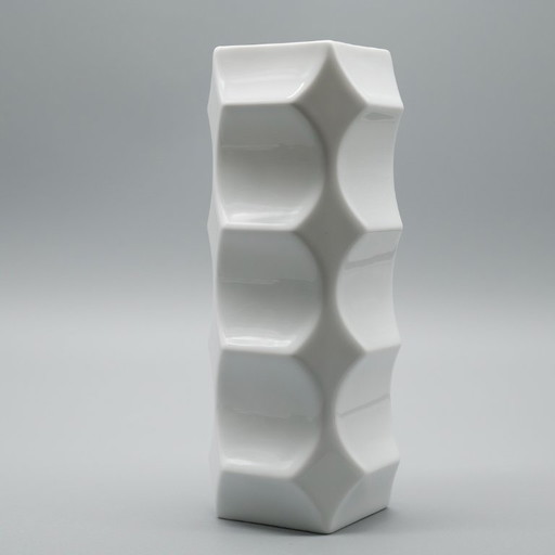 Seltene, glänzende Porzellanvase „Archais“ von Heinrich Fuchs für Lorenz Hutschenreuther