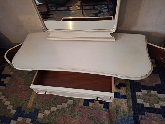 Image 1 of Specchio da terra vintage Boho, 1970-80