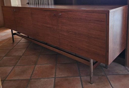 Mid-Century Fristho Sideboard Model VDJ-245 – Rosewood & Chrome (1960s) – dressoirs