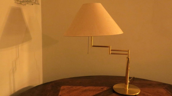 Image 1 of Relux Milano Multi-Adjustable Brass Table lamp, Italy 1970s