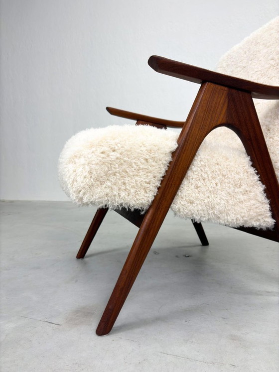 Poltrona in stile metà secolo con tessuto soffice – Poltrone, Wood (photo 8 of 16)