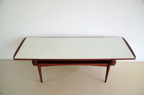 Image 1 of Mesa de centro de teca Hulmefa