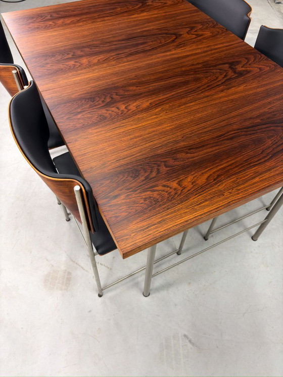 Image 1 of Vintage SM08 Dining Room Set by Cees Braakman for Pastoe