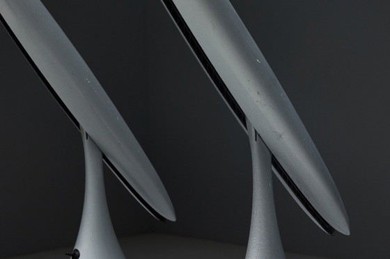 Image 1 of Lampade da scrivania postmoderne Heron di Isao Hosoe per Luxo, Norvegia, anni '90