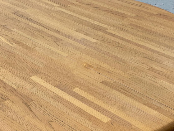 Image 1 of Mesa de comedor extensible de roble de Creation Suisse, años 70