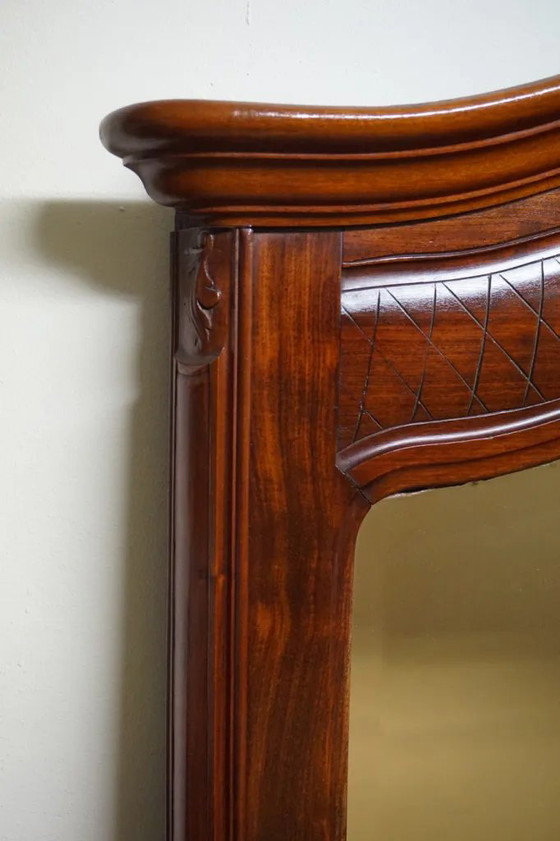 Specchio grande in mogano intagliato, 110x180 cm – Wood (photo 6 of 19)