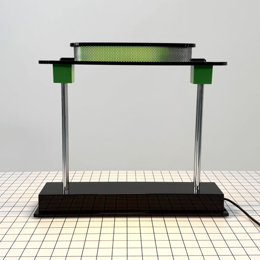Pausania Tafellamp van Ettore Sottsass voor Artemide, jaren 1980