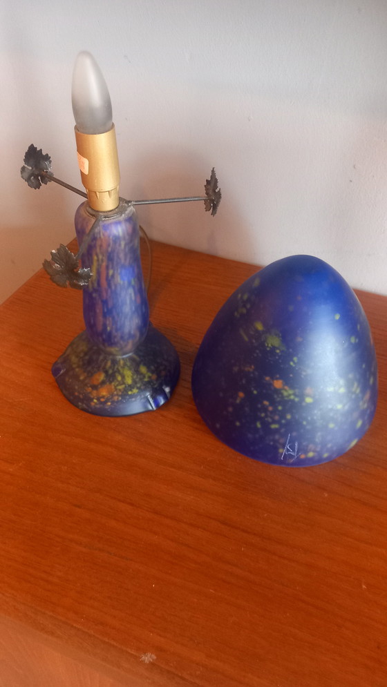 Image 1 of Lámpara de pasta de vidrio Art Déco