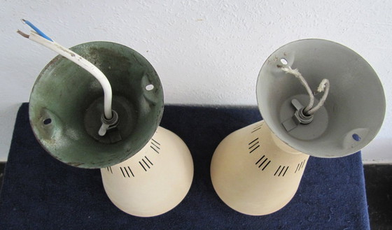 Image 1 of 2x Design Lampada da parete Lampada da soffitto Philips Louis Kalff