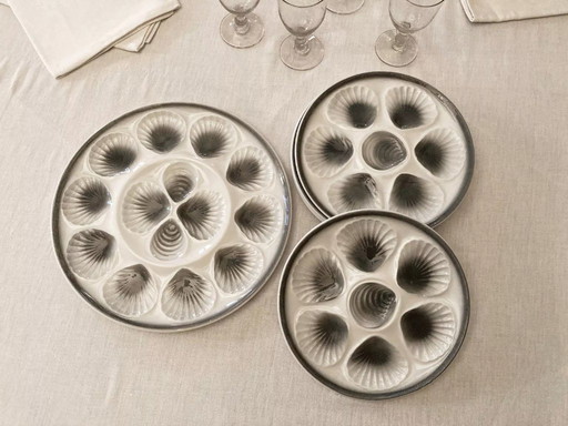 Servizio di ostriche, Moulin des Loups, anni '70