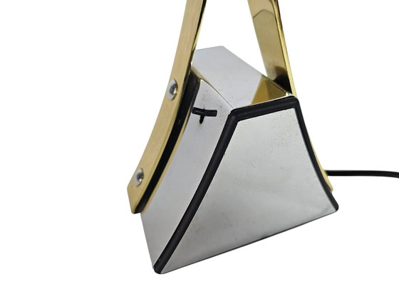 Image 1 of Brilliant-Leuchten - Table lamp - Model 06248 - Memphis Style - Brass - Germany - 90'S