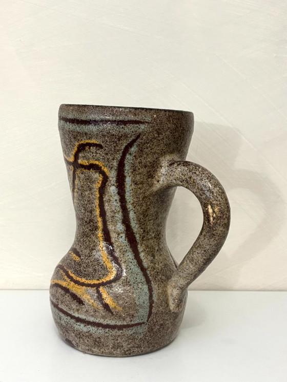 Image 1 of Mid-century Accolay ceramic vase, signed