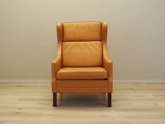 Image 1 of Oranger Sessel, dänisches Design, 1970er Jahre, Produktion: Dänemark