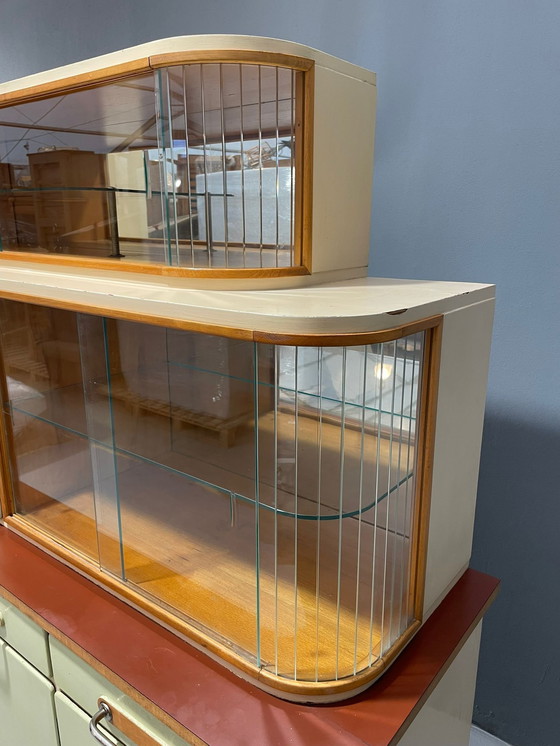 Image 1 of Mobile buffet cecoslovacco d'epoca di Tatra Nábytok - 1960 Mid-Century