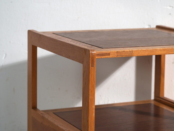 Vintage side table in wood – Central Europe, circa 1960 – Mid Century Modern (photo 25 of 40)