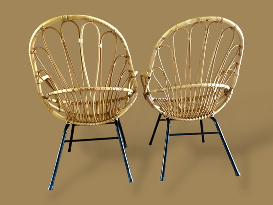 Image 1 of 2 x chaise à lattes Rohe Noordwolde