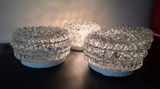 Image 1 of 4 beautiful 1960s ceiling lamps