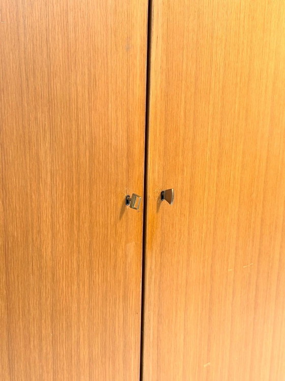 SWISS-FORM Wardrobe – Swiss Mid-Century Design, 1960s – Wall cabinet, Wood (photo 3 of 20)