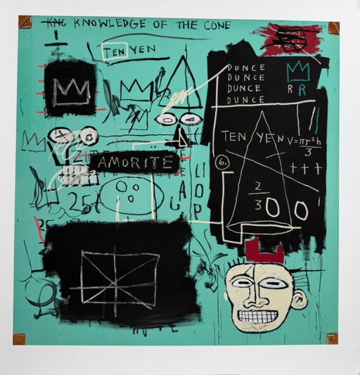 Jean Michel Basquiat (1960-1988), Equals Pi, 1982, Copyright Estate of Jean Michel Basquiat, Lizenziert von Artestar New York, K