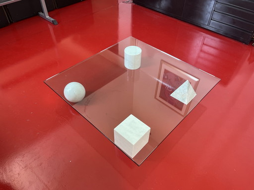 Metafora Coffee Table - Lella & Massimo Vignelli for Casiliani, Italy, 1979
