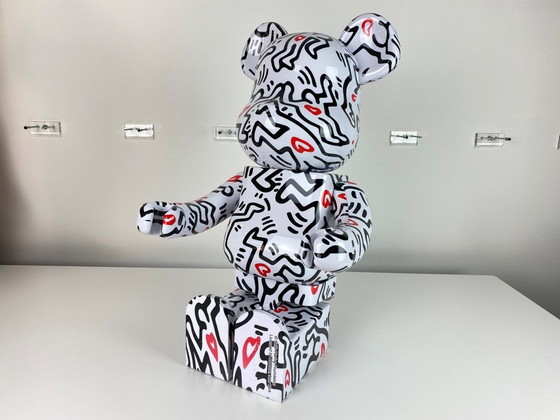 Image 1 of Bearbrick Be@Rbrick Keith Haring #8 1000% Medicom Toys