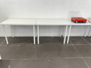 7 x Ikea Tables blanches Modèle Linnmon