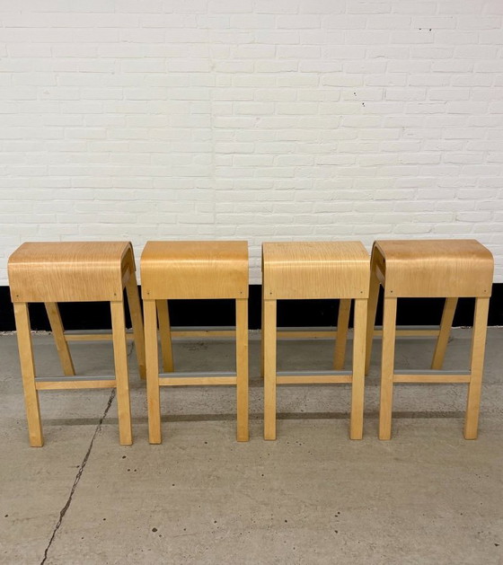 4 Vintage IKEA ‘Salve’ Barkrukken – Wood (photo 3 of 21)