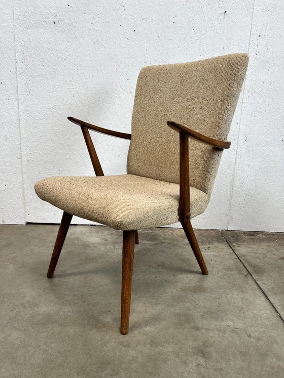Image 1 of Vintage Teak Armchair, Germany 1970s