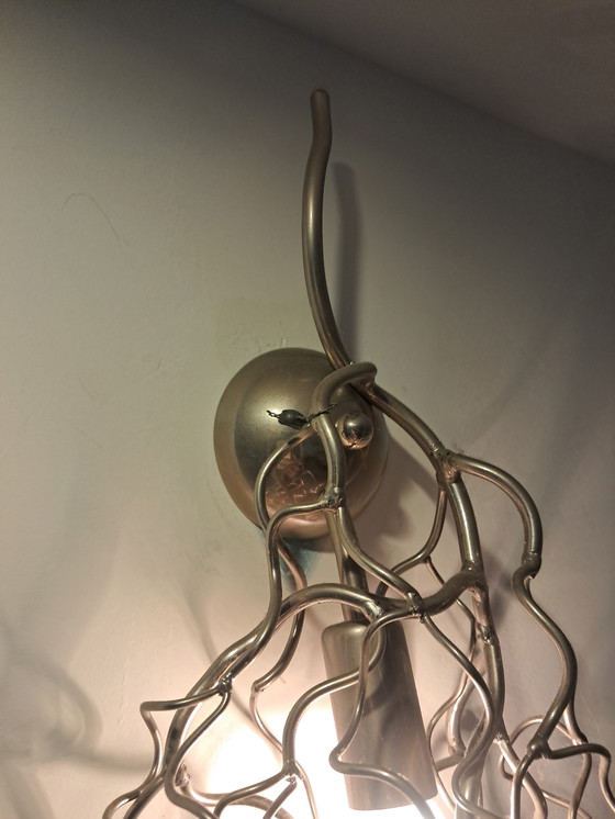 Image 1 of 2 lampade da parete di marca Van Egmond Hollywood in nichel