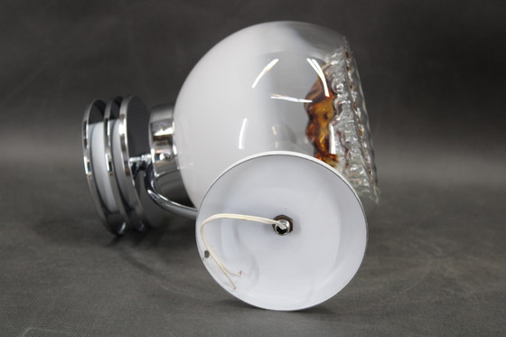 Image 1 of Pareja de apliques italianos de Murano de los años 70