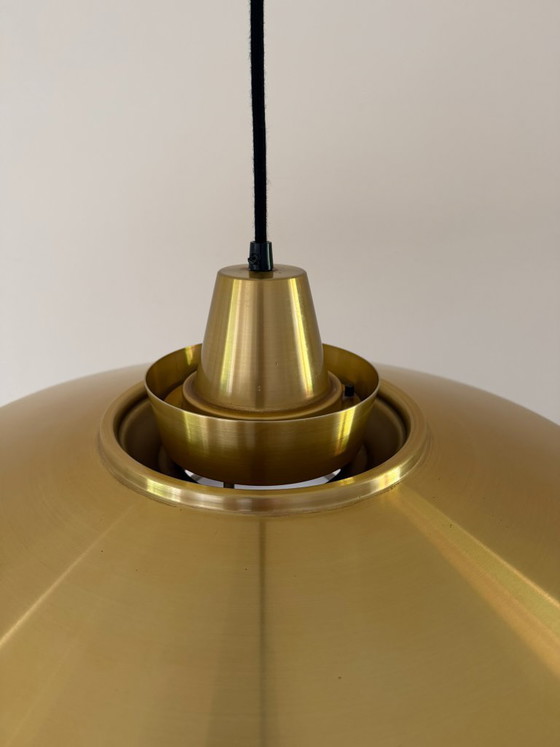 Image 1 of Vintage superlichte brutalistische lamp uit de jaren 70 - David Mogensen