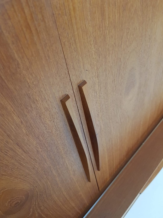 Vintage Deens Highboard Teak Houten Wandkast | Kast – Wood (photo 8 of 15)