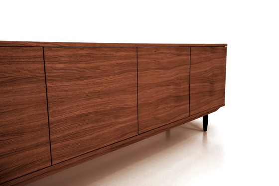 Image 1 of Dressoir gebeitst teak T-S08 4 paar deuren