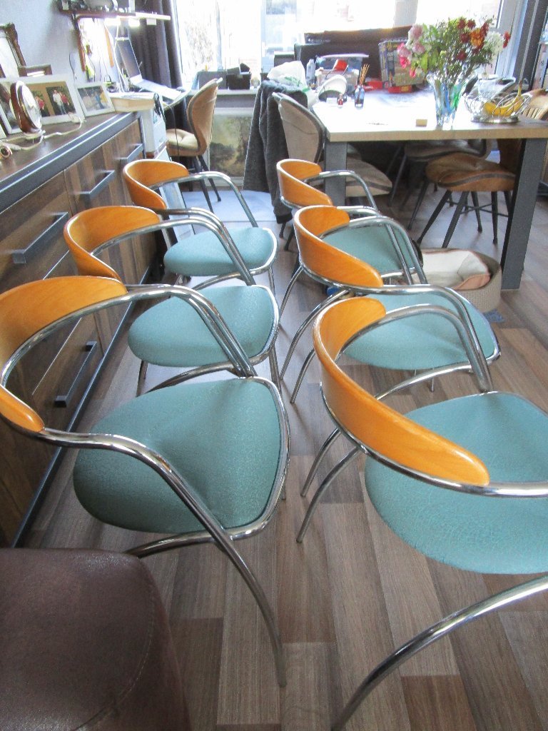 Neat vintage Italian Effezeta chairs | €300 | Whoppah