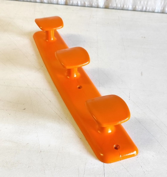 Image 1 of Orange Syla coat rack - 1970s