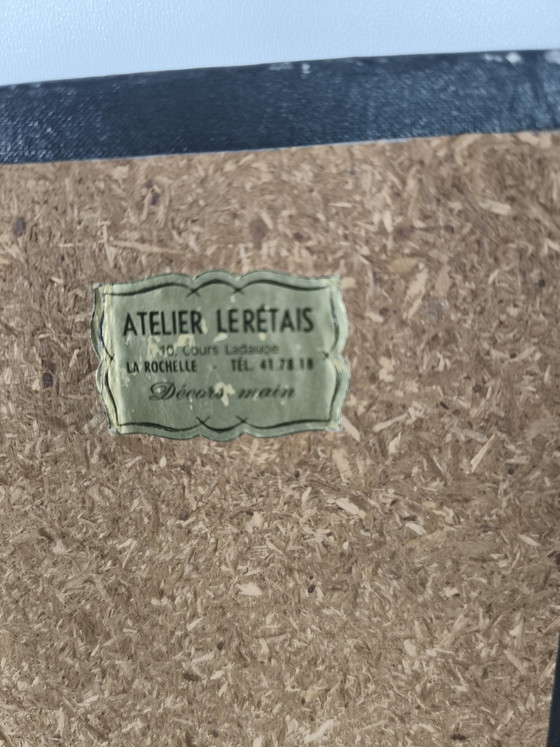 Ceramica da parete brutalista francese anni '70 artigianale – Atelier Lerétais, Decorazioni murali, Wood (photo 3 of 8)
